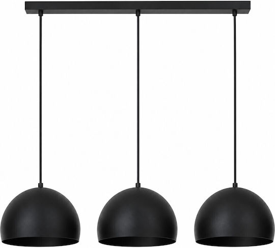 Bronzedesign Adjustable Black Rail Pendant Light