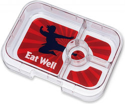 Yumbox Kung Fu Πλαστικό Παιδικό Δοχείο Φαγητού