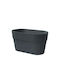 Set of 5 Pieces – Anthracite Furu Oval Planter Boxes 27.5x14.5x14.8cm 10/40 Carton 09-dfa275-s433