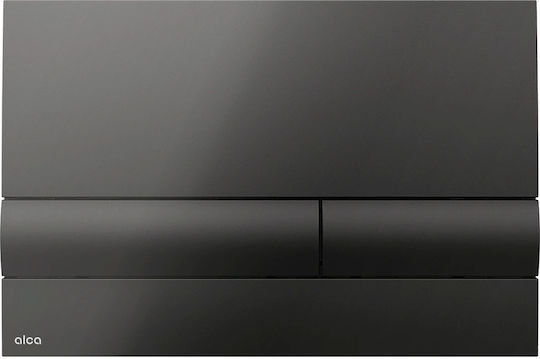 Πλακα Χειρισμου Basic Γραμμη Polished Black 28-m1718
