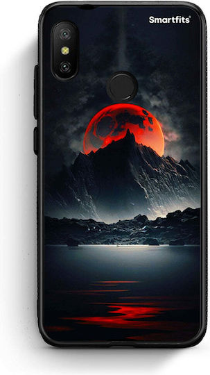 Smartfits Red Full Moon Xiaomi Mi A2 Lite Θήκη