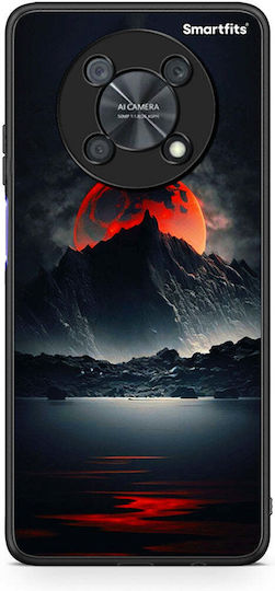 Smartfits Red Full Moon Huawei Nova Y90 Θήκη