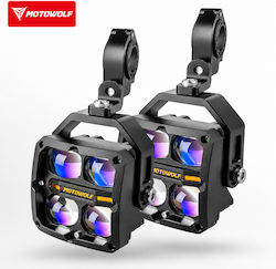 Motowolf Προβολεις Led Μοτοσυκλετας 120w 4 Led Αδιαβροχοποιηση Ip67 Διακοπτη Tft – Σετ 2 Τεμαχιων Motowolf Προβολεις Led Μοτοσυκλετας 120w 4 Led Αδιαβροχοποιηση Ip67 Διακοπτη Tft – Σετ 2 Τεμαχιων