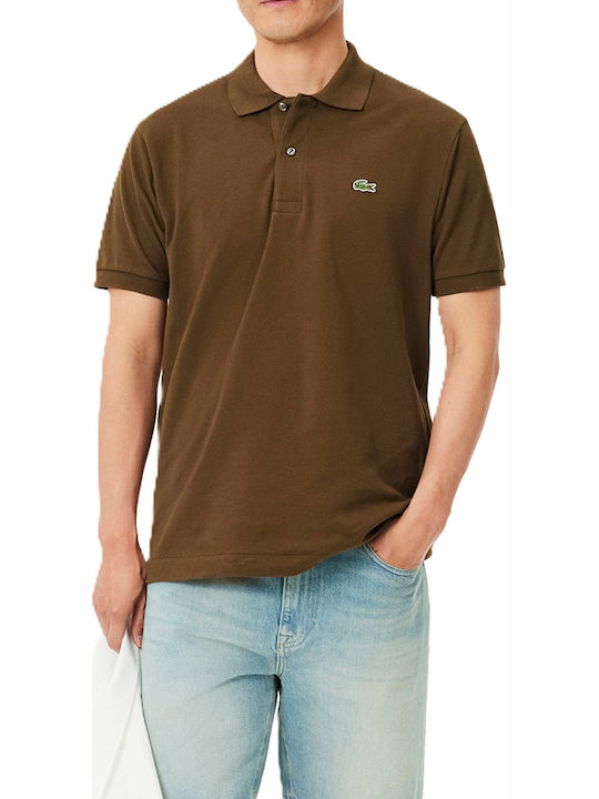 Lacoste Μπλούζα Καφέ