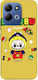 Xiaomi Redmi 17 Labubu Mario Gelbe Silikon-TPU-Hülle