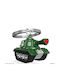 Chocli Метален Ключодържател Metal Keyring Tank Army Love Collection