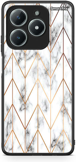 Smartfits Marble Gold Geometric Realme C61 Case