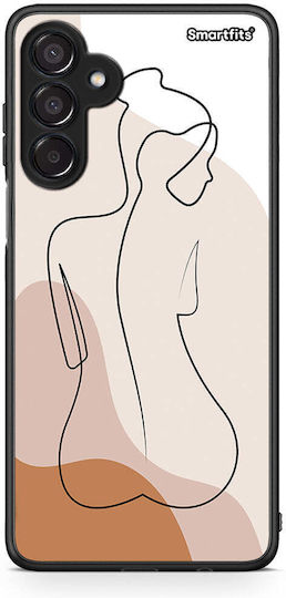Smartfits Lineart Woman Samsung Galaxy M15 Hülle