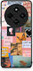 Smartfits Collage Bitchin Husă pentru Xiaomi Redmi 14c Nfc A3 Pro Poco 75 4g 5g