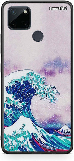 Smartfits Сини Вълни Калъф за Realme C21y C25y 7i Global