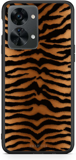 Smartfits Tiger Print оранжево-черен Калъф за OnePlus Nord 2T