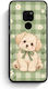 Smartfits Puppy Daisies On Sage Gingham Huawei Mate 20 Case