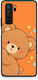 Smartfits Peekaboo Teddy On Оранжев Калъф за Huawei P40 Lite 5G