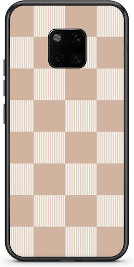 Smartfits Latte Cream Райе и Карета Калъф за Huawei Mate 20 Pro
