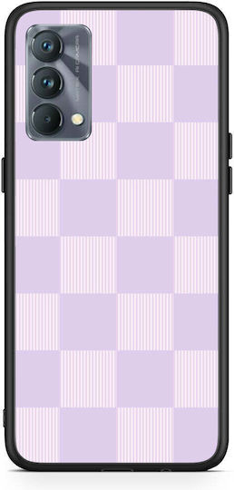 Smartfits Lilac Cream Striped Checks Realme Gt Master Θήκη