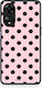 Smartfits Black Polka Dots on Pink Oppo A78 5G Case