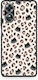 Smartfits Leopard Spots Black Cats On Cream Oppo A17 Θήκη