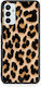 Smartfits Leopardenmuster Hellbraun Groß Samsung Galaxy M23 F23 Hülle