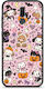 Smartfits Halloween Cute Animals On Pink Huawei Mate 10 Lite Θήκη