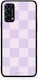Smartfits Lilac Cream Striped Checks Oppo Find X3 Lite Reno 5 5g Reno 5 4g Θήκη