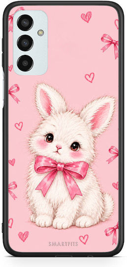 Smartfits White Bunny Pink Bows Samsung Galaxy M13 Case