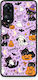 Smartfits Halloween Black Cats On Lilac Oppo A78 5G Case