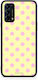 Smartfits Pink Polka Dots On Yellow Oppo Find X3 Lite Reno 5 5g Reno 5 4g Θήκη