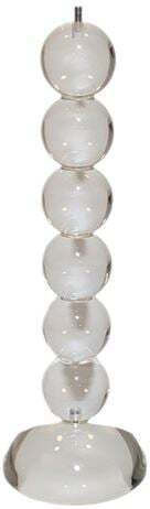 Βάση Φωτιστικού Bobbin Clear Μαγνητική Βάση Επαναφορτιζόμενο Λαμπτήρα Addison Ross 34 Cm