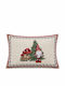 Dimeco Christmas Decorative Rectangular Pillow Case 35x50cm