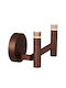 Lucide 21251-02-96 Wellington Wall Light Brown Coffee 2700 K