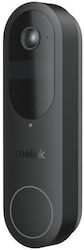 Reolink – Video Doorbell Battery Smart 2k Wi-fi – Black Reolink – Video Doorbell Battery Smart 2k Wi-fi – Black