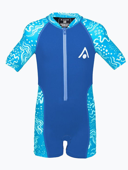 Aqua Sphere Kinder Neoprenanzug zum Tauchen mit Reißverschluss Blau 2mm Aqua Sphere Kinder Neoprenanzug zum Tauchen mit Reißverschluss Blau 2mm
