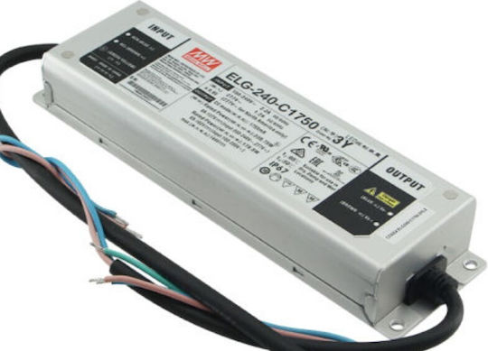 Mean Well Dimmable Waterproof LED Power Supply IP67 240W