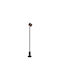 Lucide Lightning Lucide Outdoor LED Bollard Light with Warm White Light IP54 Brown