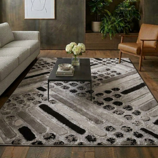 To megalo pazari Tmp5442 Правоъгълен Килим Бежов Кафяв 220x270cm