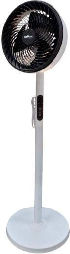 Pedestal Fan 25.4cm Diameter with Remote Control Black
