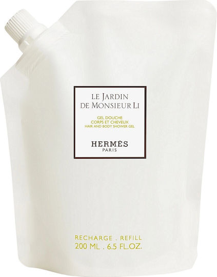 Hermes De Monsieur Li Ανταλλακτικό Αναζωογονητικό Shower Gel με Άρωμα Γιασεμί 200ml