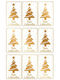 Einfache Bsb Christmas Aufkleber 1 Blatt
