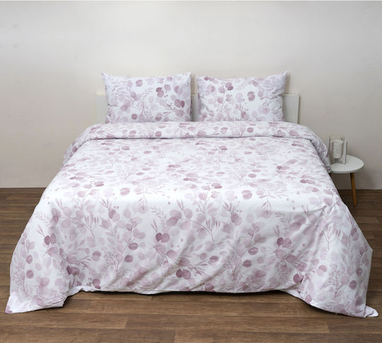 Viopros Single Quilt Set 160x240cm Pink