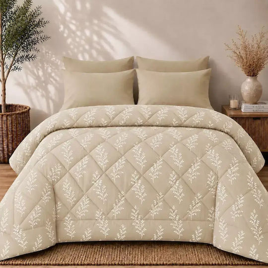 Astron Italy Double Quilt 240x220 cm Vivian Beige