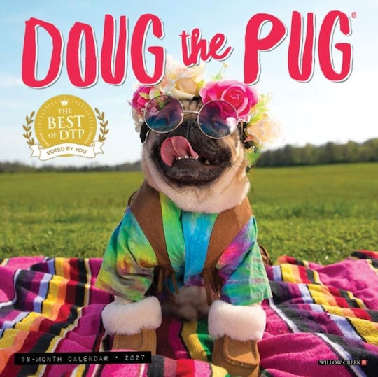 Doug The Pug Mini - Willow Creek Press - Paperback