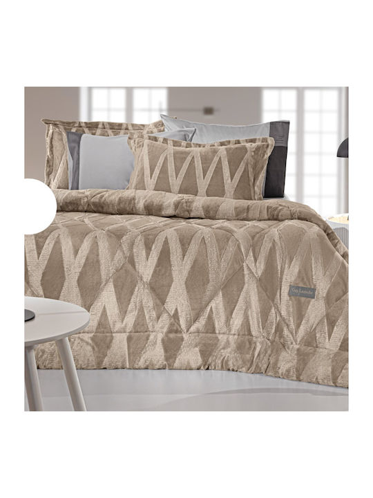 Guy Laroche Single Sherpa Comforter Set 160x240...