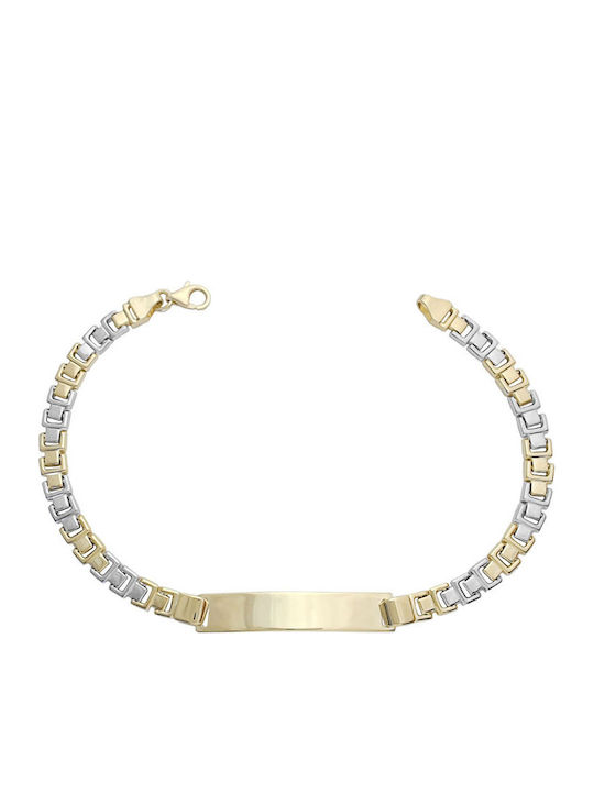 Daskalakis Men's Chain Bracelet in 14K Gold