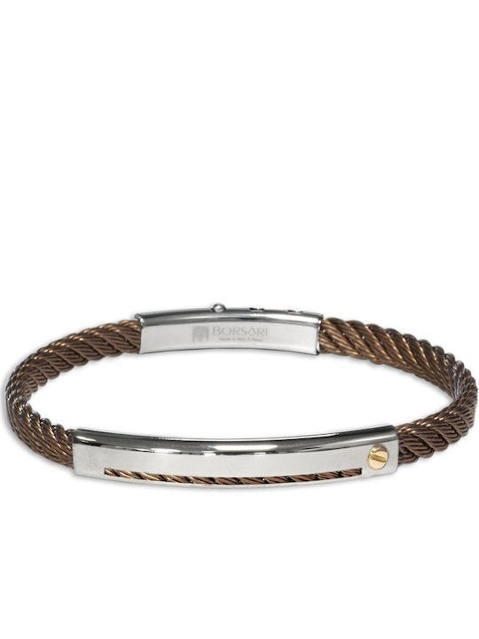 Borsari Men's Steel Bracelet