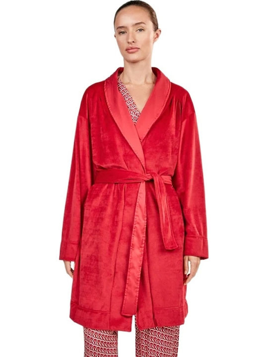 Gisela Winter Women's Red Robe