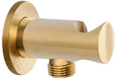 Επιτοιχη Παροχη Στηριγμα Φ30 Closed Brushed Gold 00-07552/bg