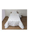 Anna Riska Semi Double Fitted Bed Sheet Set 120x205+25cm Pink (3pcs)