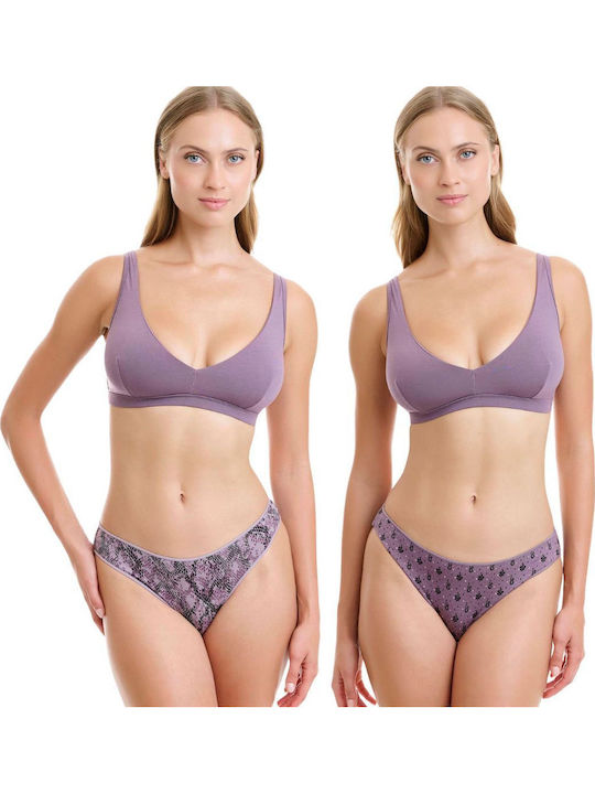 Walk Chiloți de damă 2Pack Multicolor