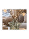 Kaemingk Decorative Glass Vase Green 20x7.5xH18cm