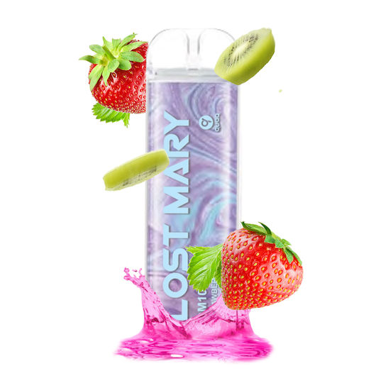 Lost Mary Țigară electronică de unică folosință Strawberry Kiwi 2ml 20mg Roșu